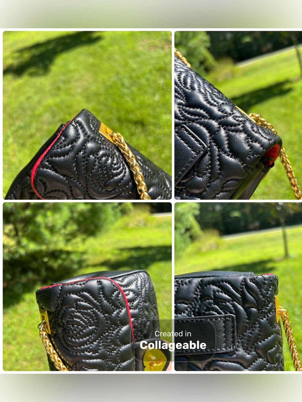 Sharif Quilted Leather Crossbody Bag - Picture 13 of 17
